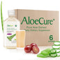 Pure Aloe Vera Juice Grape Flavor - USDA Certified Organic